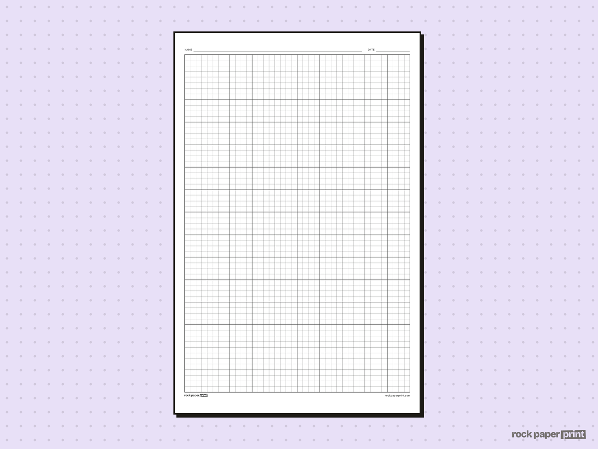 11x17 Graph Paper, black lines, printable PDF preview