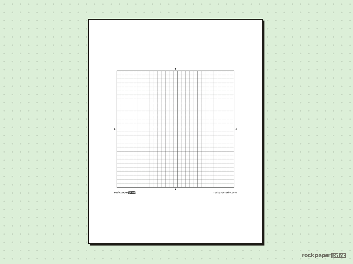 Fuse Bead Pattern Grid, black lines, printable PDF preview