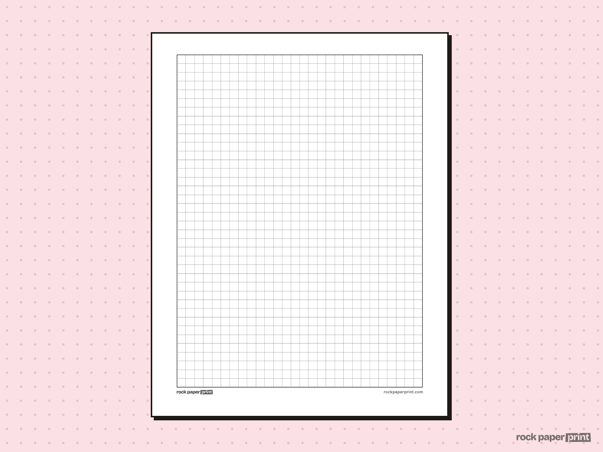 Sashiko Pattern Grid, black lines, printable PDF preview