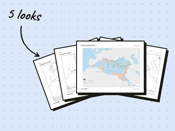 Free Printable History Maps: World & US History PDF Download