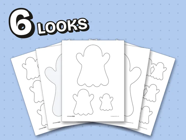 Free Printable Halloween Templates: Fall Shapes PDF Download