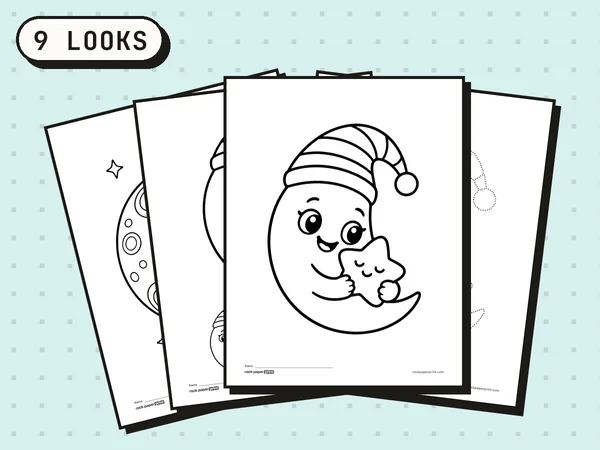 Free Printable Coloring Pages for Kids & Adults PDF Download