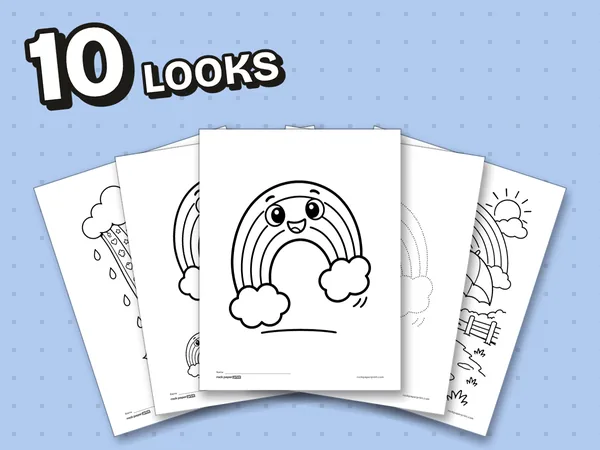 Free Printable Coloring Pages for Kids & Adults PDF Download