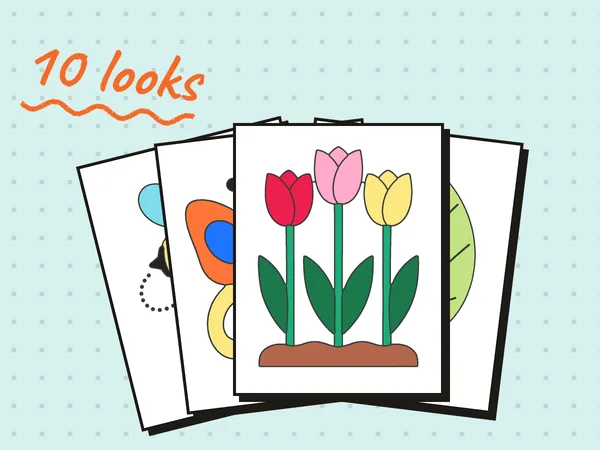 Free Printable Color by Number Pages PDF Download